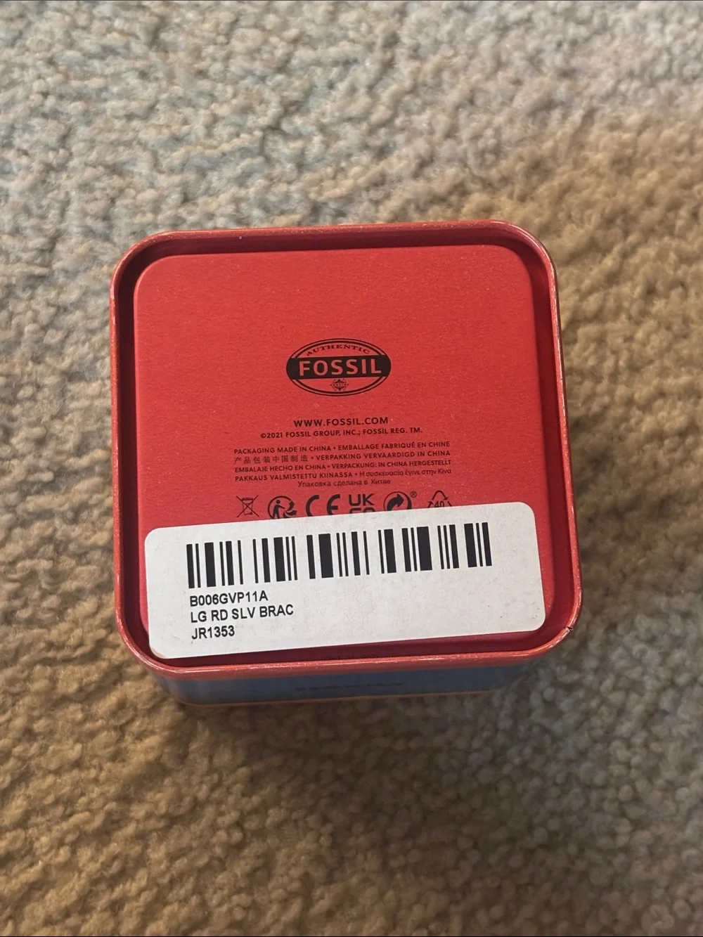 Brand New Fossil Silver Watch